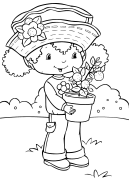 ਸਟ੍ਰਾਬੇਰੀ ਦਾ ਸ਼ਾਰਲੋਟ ਆਨਲਾਈਨ ਕਲਰਿੰਗ